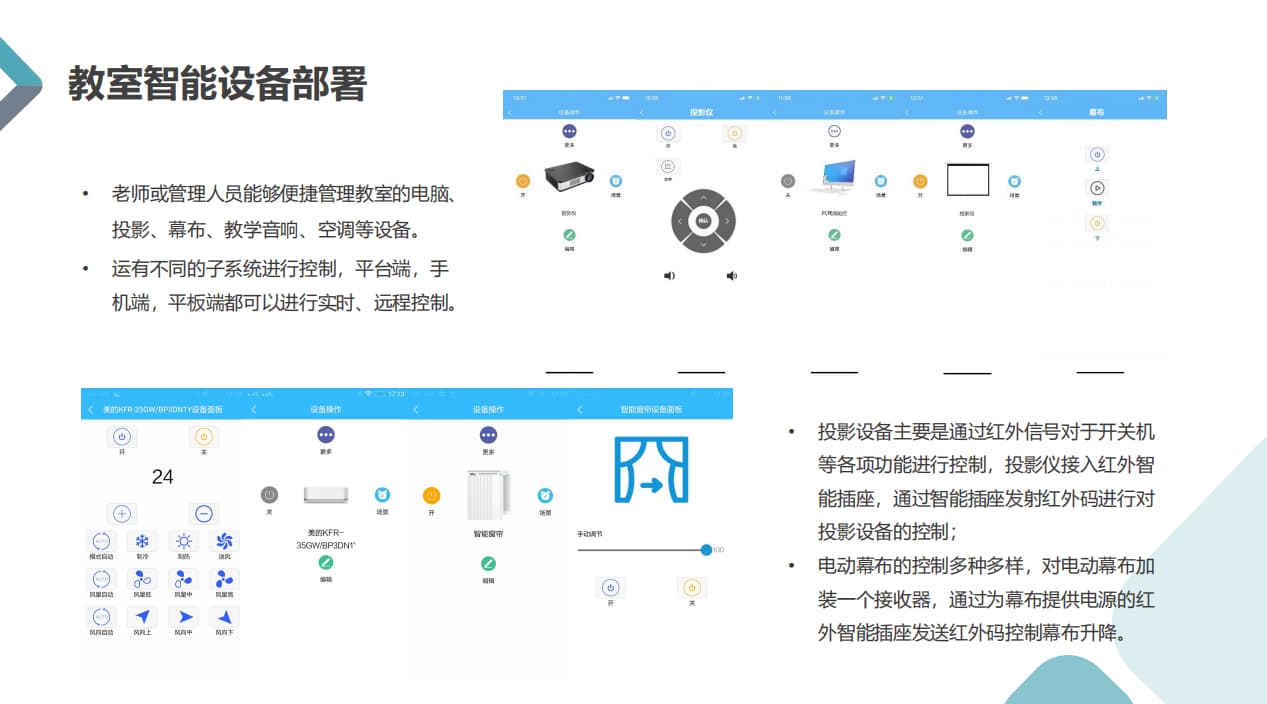 物聯網智慧教室解決方案系統展示